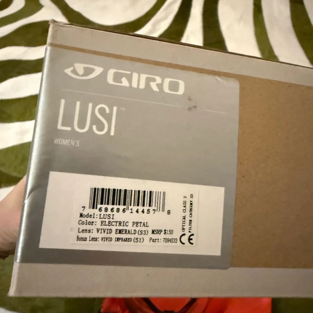 Giro Lusi Goggles with Rainbow Lens